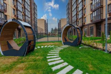 Фото №2: 1-комнатная квартира 42 м² - Южный, мкр. жилой комплекс История-2, ул. Казачья, 4к1