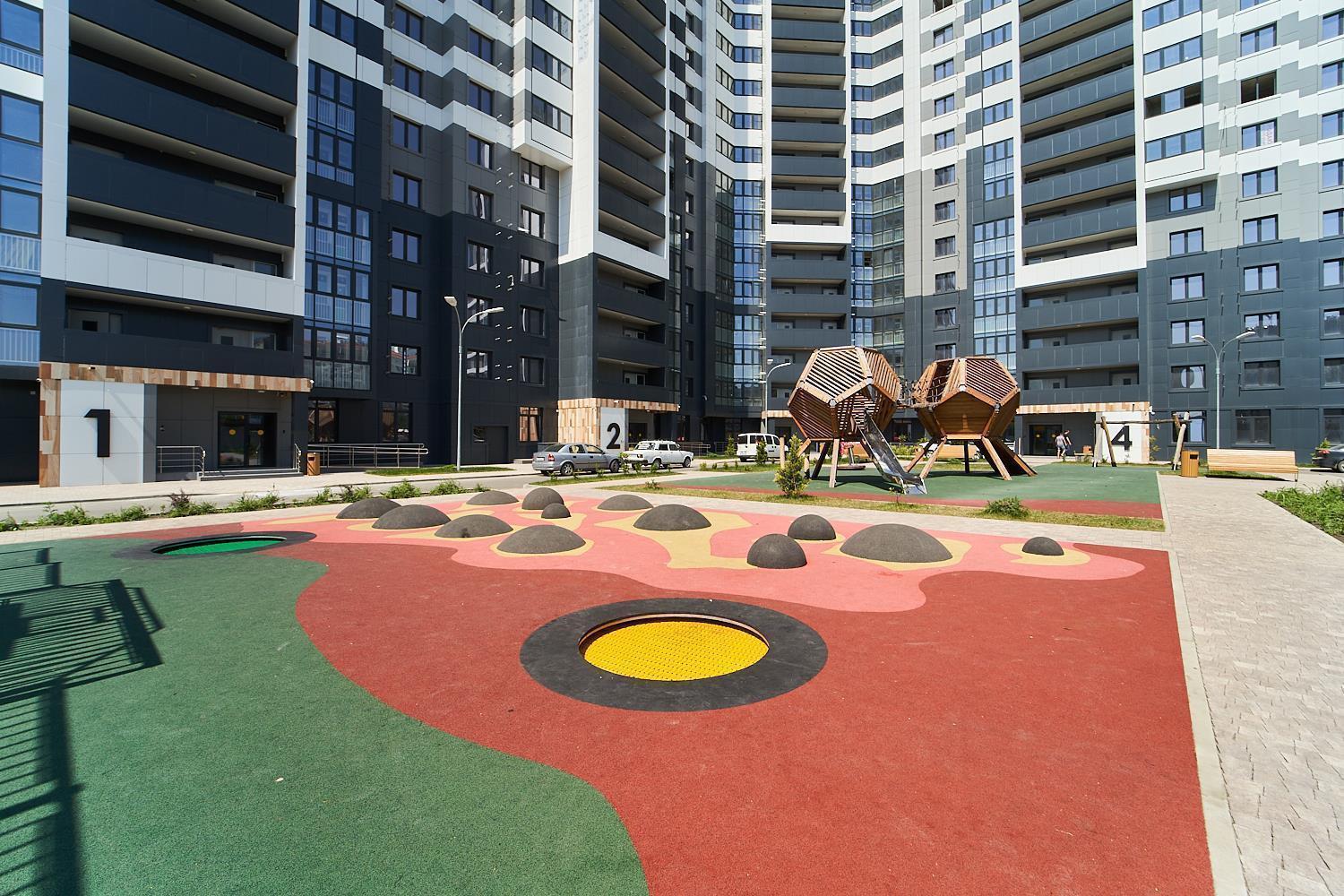 Фото №5: 2-комнатная квартира 54 м² - Краснодар, Прикубанский внутригородской округ, Микрохирургии глаза, мкр. жилой комплекс Сограт, ул. Красных Партизан, 4/15