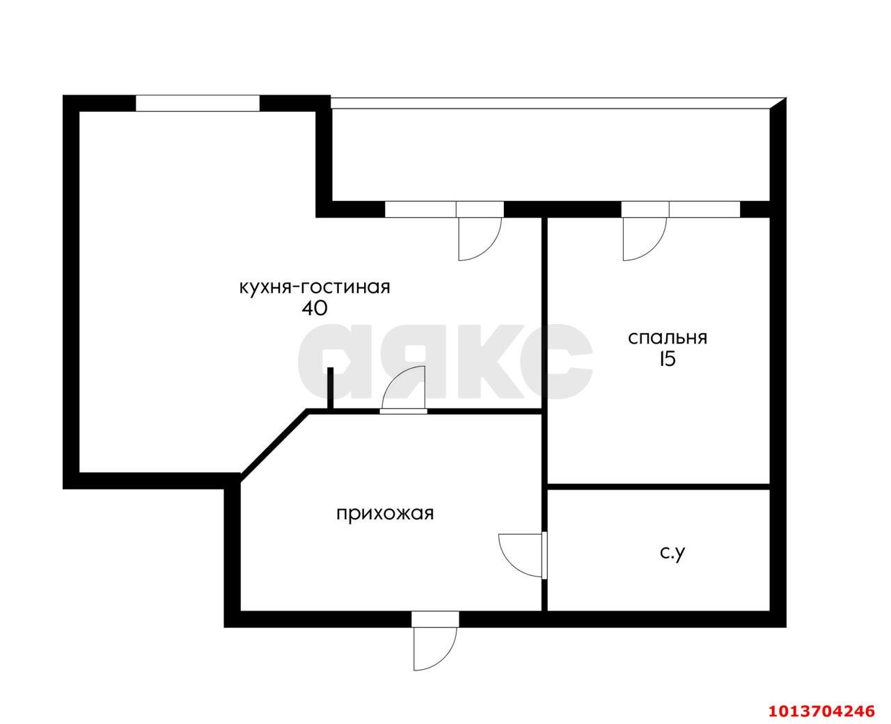 Фото №19: 2-комнатная квартира 70 м² - Краснодар, Солнечный, ул. Казбекская, 18