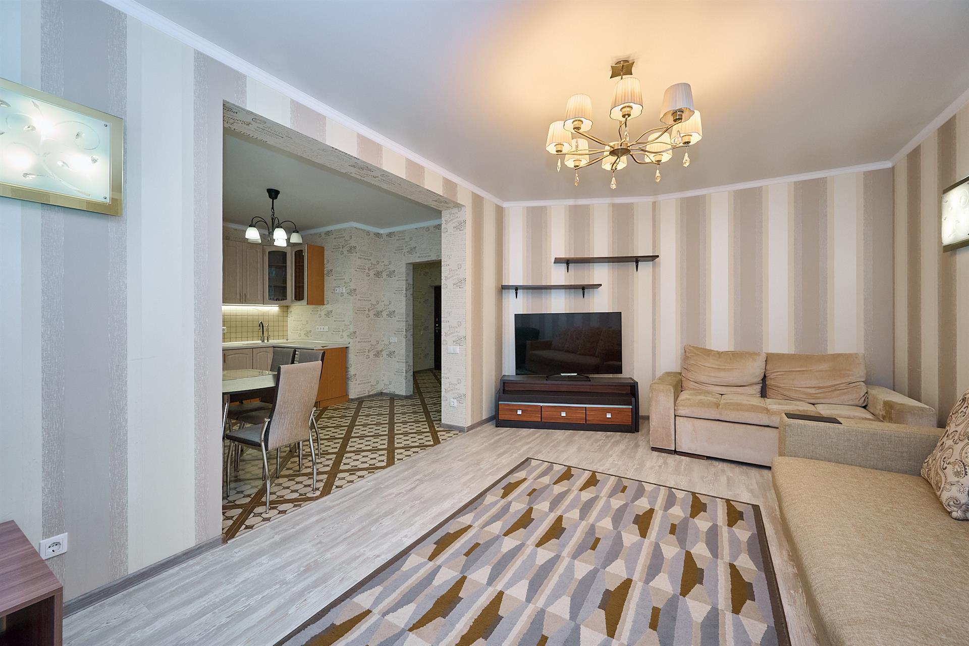 Фото №6: 2-комнатная квартира 70 м² - Краснодар, Прикубанский внутригородской округ, Фестивальный, мкр. Солнечный, ул. Казбекская, 18