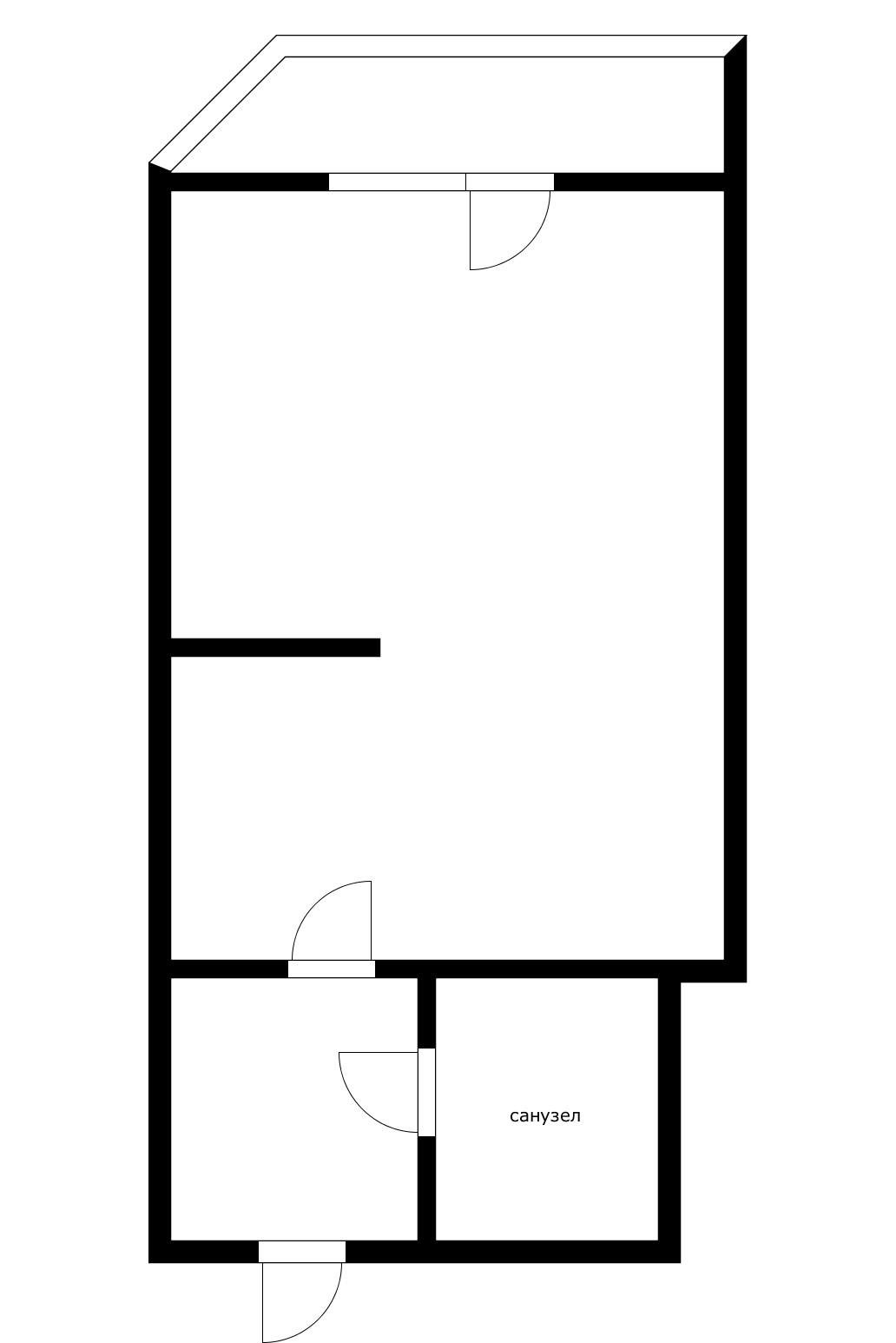 Фото №14: 1-комнатная квартира 42 м² - Краснодар, Прикубанский внутригородской округ, Россинского, мкр. жилой комплекс Дружный-2, б-р Адмиралтейский, 3