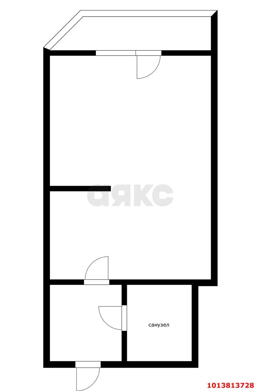 Фото №14: 1-комнатная квартира 42 м² - Краснодар, жилой комплекс Дружный, б-р Адмиралтейский, 3