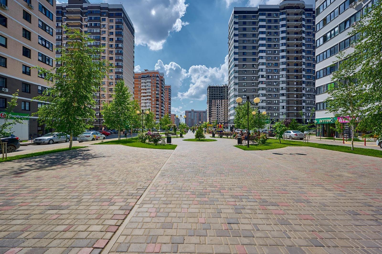 Фото №11: 1-комнатная квартира 42 м² - Краснодар, Прикубанский внутригородской округ, Россинского, мкр. жилой комплекс Дружный-2, б-р Адмиралтейский, 3