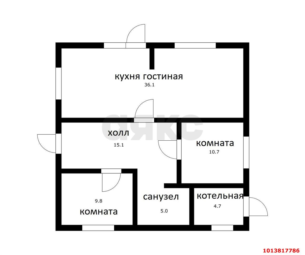 Фото №16: Дом 81 м² + 10 сот. - Берёзовый, Прикубанский внутригородской округ, мкр. СНТ Витаминовец, ул. Персиковая, 11