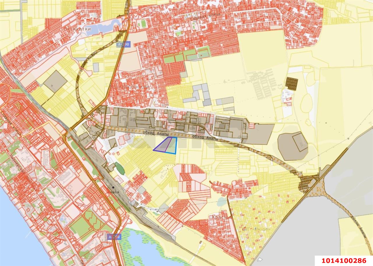 Фото №2: Коммерческая земля 440.53 сот. - Краснодарский край муниципальный округ Анапа