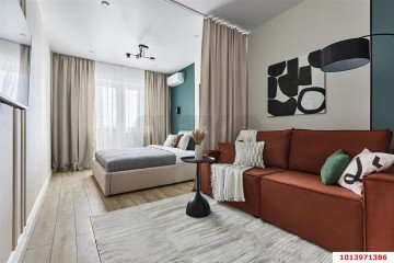 Фото №1: 1-комнатная квартира 36 м² - Краснодар, мкр. жилой комплекс Цветы, ул. Круговая, 4Вк4