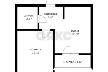 Фото №4: 1-комнатная квартира 35 м² - Краснодар, мкр. жилой комплекс Облака, ул. имени Генерала Корнилова, 9к3