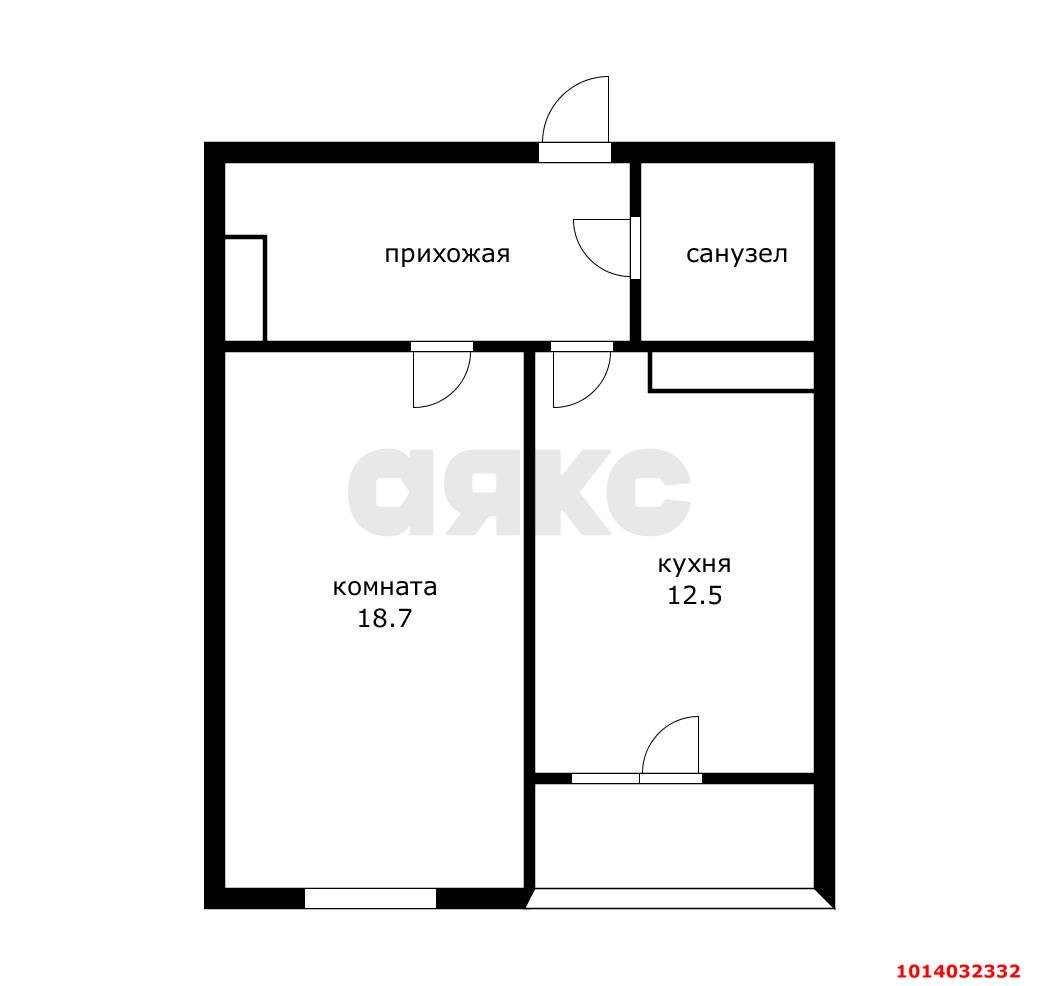 Фото №19: 1-комнатная квартира 46 м² - Краснодар, Солнечный, ул. Архитектора Петина, 18/3