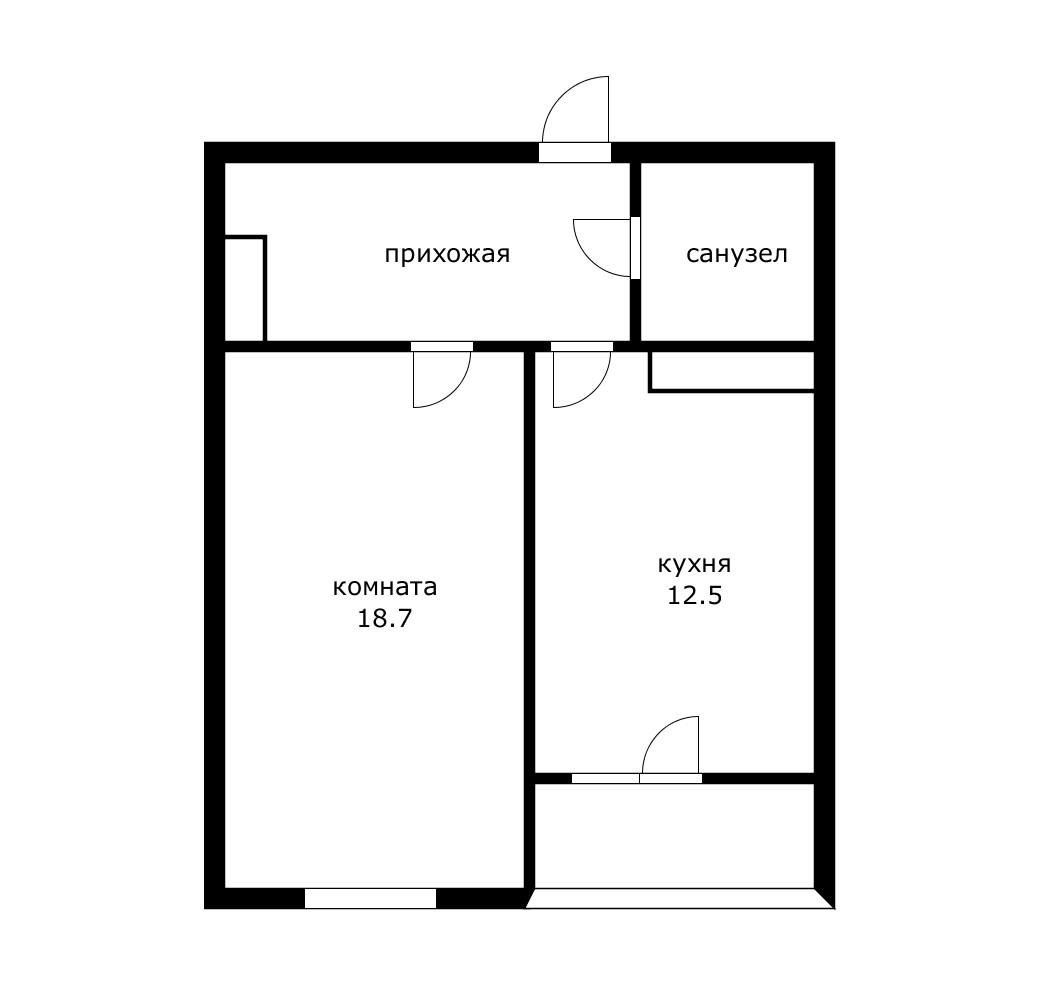 Фото №19: 1-комнатная квартира 46 м² - Краснодар, Прикубанский внутригородской округ, Фестивальный, жилой комплекс Екатеринодар, мкр. Солнечный, ул. Архитектора Петина, 18/3