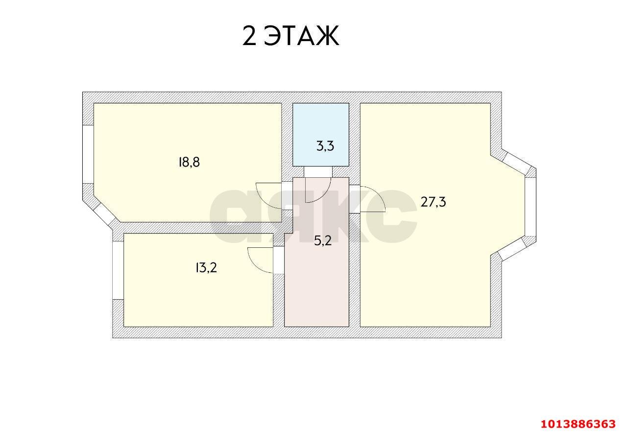 Фото №3: Дом 142 м² + 1 сот. - Копанской, мкр. Прикубанский внутригородской округ, ул. Тюменская, 82