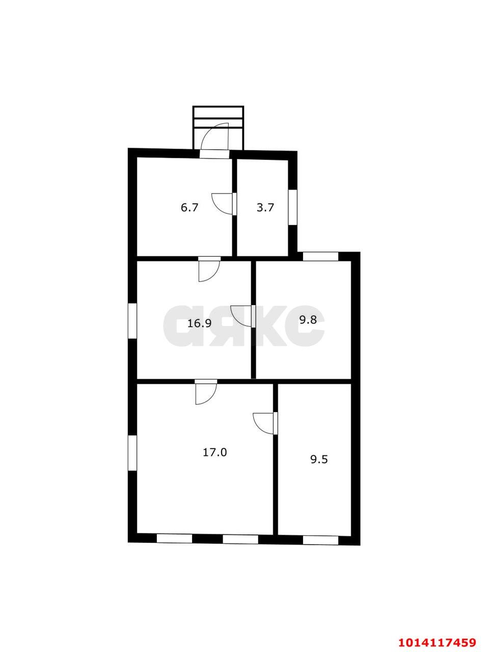 Фото №9: Дом 57 м² + 4.2 сот. - Краснодар, Хлопчато-бумажный Комбинат, пр-д 3-й  Васнецова, 13
