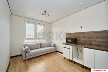 Фото №2: 1-комнатная квартира 34 м² - Краснодар, мкр. жилой комплекс Самолёт-4, ул. Ивана Беличенко, 89
