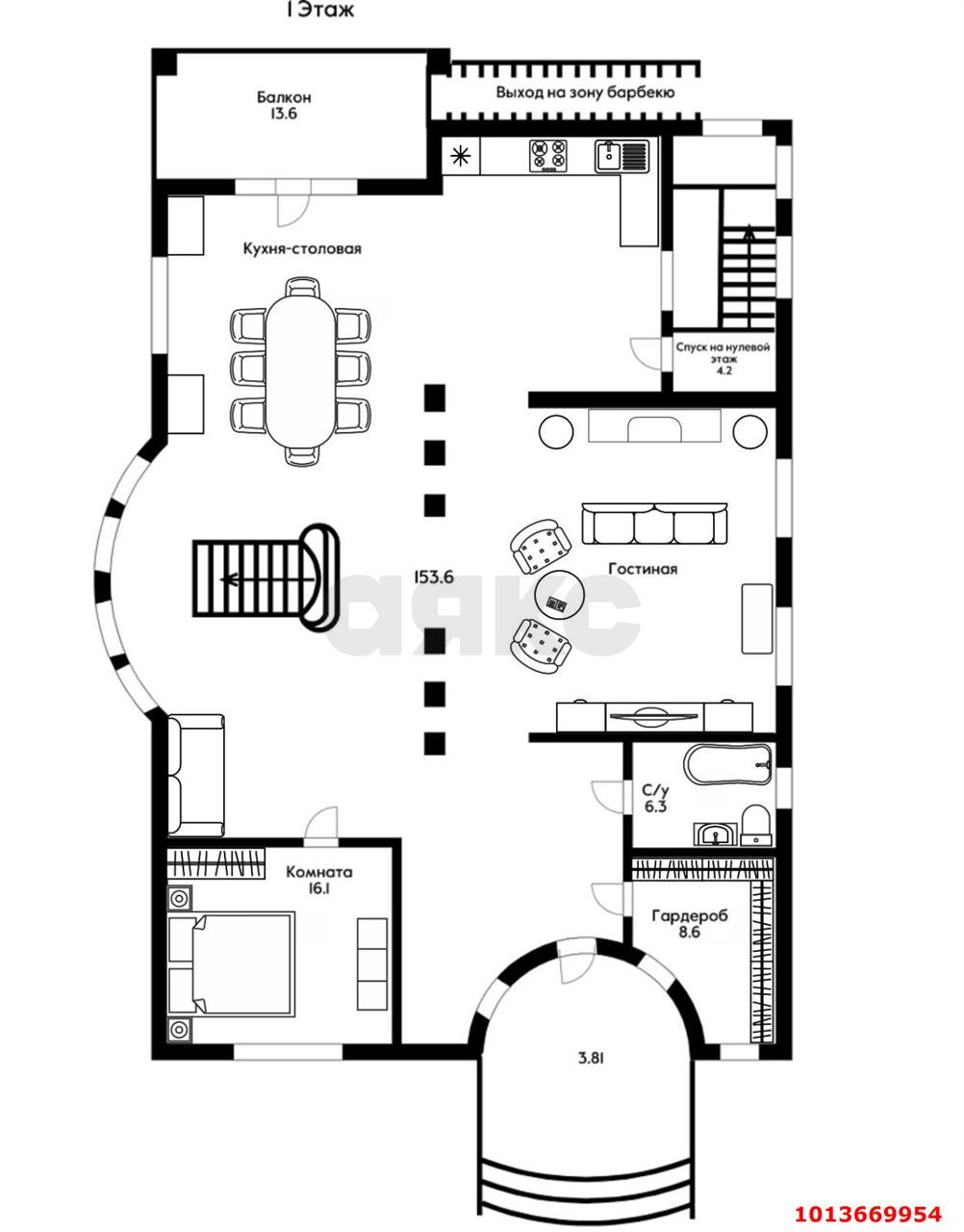 Фото №23: Дом 602 м² + 8.66 сот. - Краснодар, мкр. Западный внутригородской округ, ул. Терская, 8