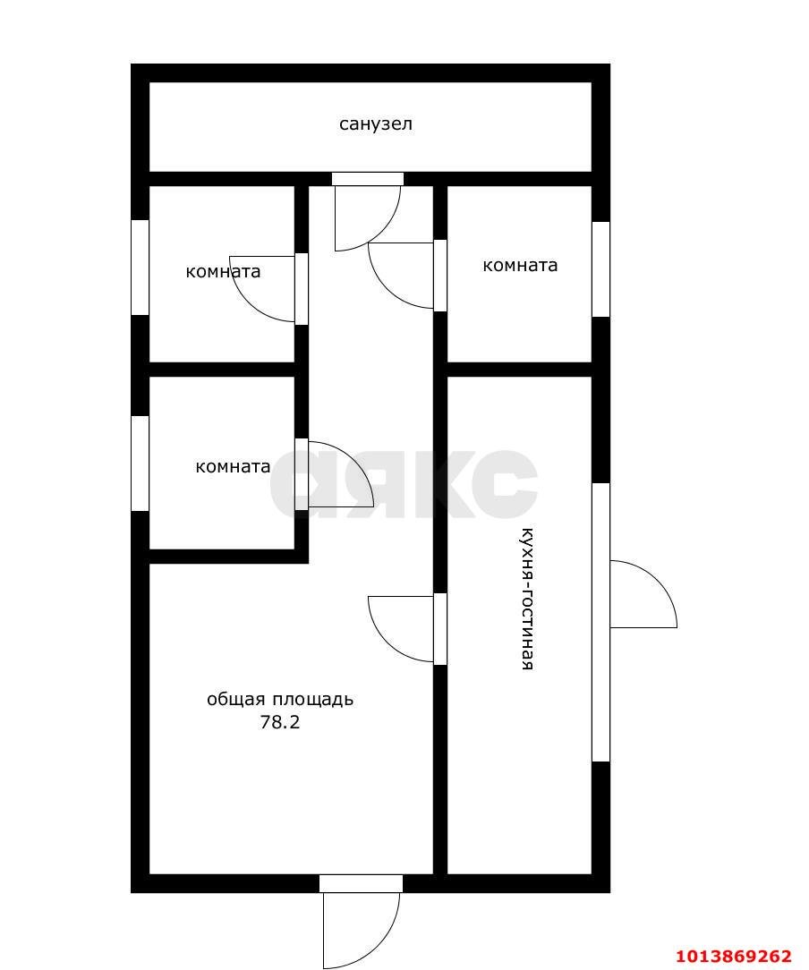 Фото №14: Дом 78 м² + 6 сот. - Северская, ул. Весёлая, 28/5