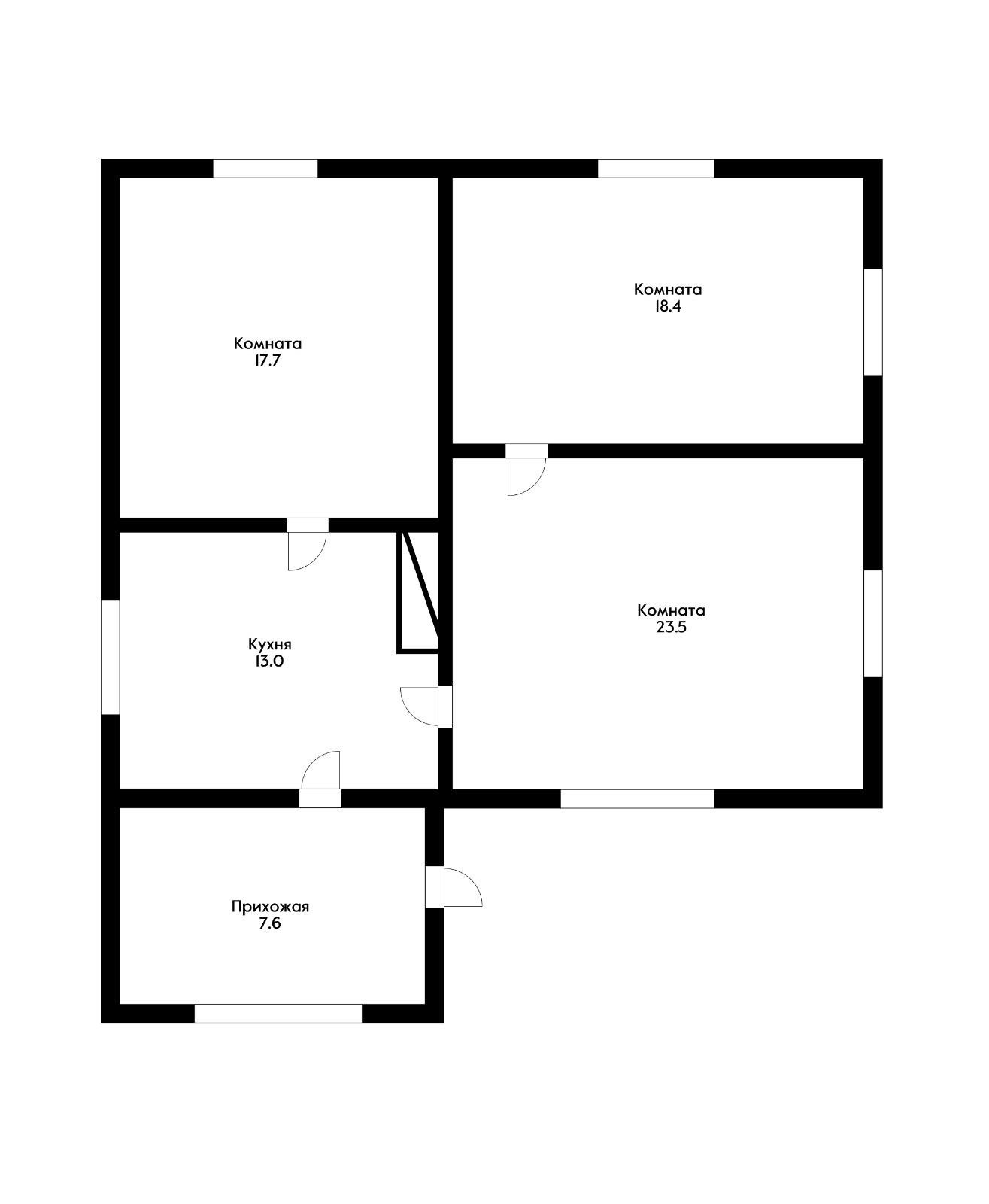 Фото №12: Дом 80 м² + 5.5 сот. - Афипсип, Прикубанский внутригородской округ, Завод Радиоизмерительных Приборов, мкр. Музыкальный, ул. Коммунальная, 3