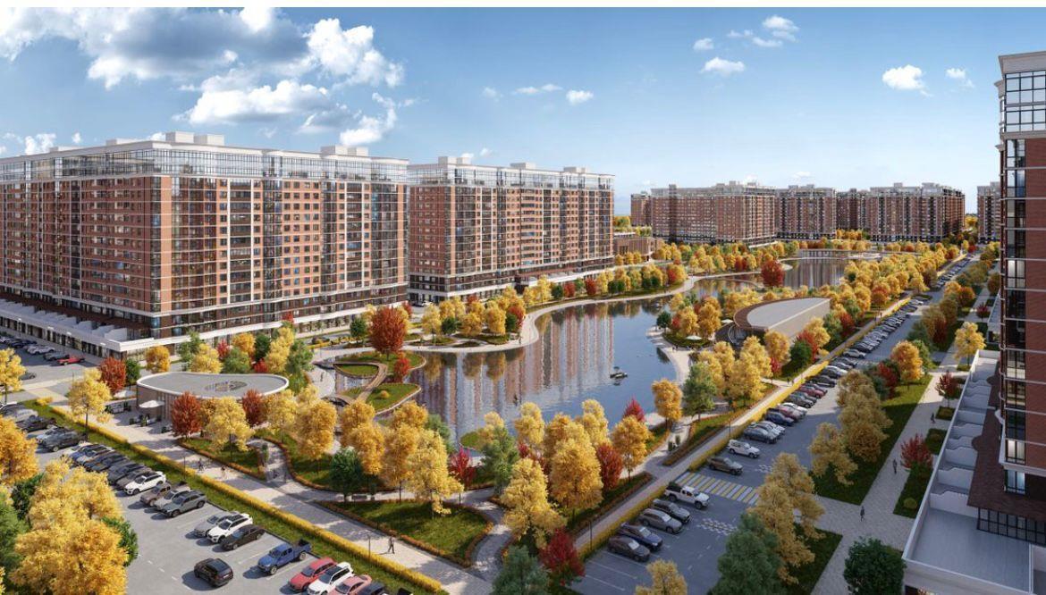 Фото №1: 3-комнатная квартира 80 м² - Краснодар, Прикубанский внутригородской округ, мкр. жилой комплекс Самолёт-6, ул. Ивана Беличенко, 90к1