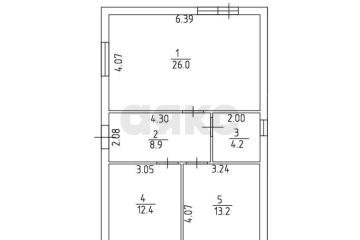 Фото №1: Дом 66 м² - Красносельское, мкр. Восточно-Кругликовский, ул. Российская, 3