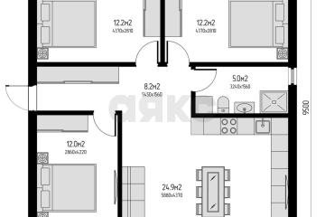 Фото №1: Дом 85 м² - Козет, мкр. СТ Яблонька, ул. Абрикосовая, 2