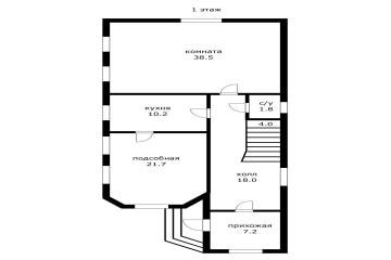 Фото №1: Дом 200 м² - Краснодар, мкр. Фестивальный, ул. Бабушкина, 136