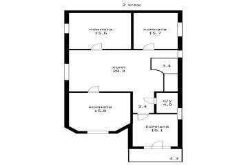 Фото №2: Дом 200 м² - Краснодар, мкр. Фестивальный, ул. Бабушкина, 136