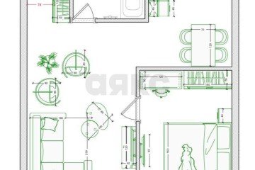 Фото №4: 1-комнатная квартира 42 м² - Краснодар, мкр. Центральный, ул. Карасунская набережная, 187