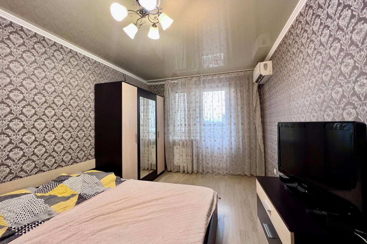 Фото №3: 1-комнатная квартира 44 м² - Краснодар, Прикубанский внутригородской округ, Музыкальный, мкр. ЖК Светлый, ул. Московская, 144к1