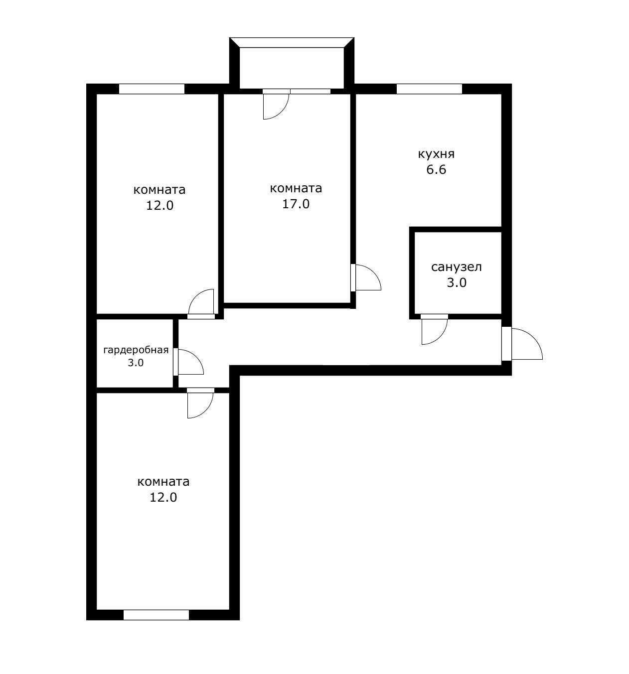Фото №4: 3-комнатная квартира 64 м² - Краснодар, ул. Красная, 147