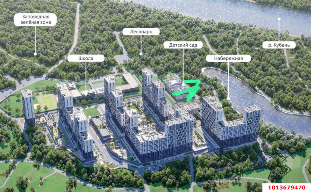 Фото №2: Студия 22 м² - Краснодар, Черёмушки, ул. Обрывная, 132