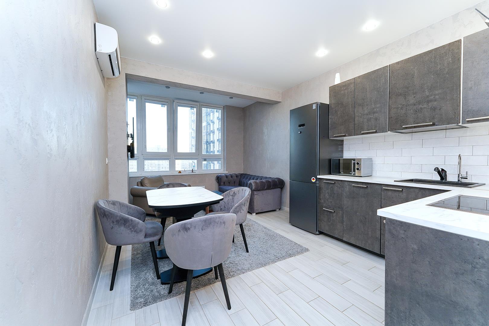 Фото №4: 1-комнатная квартира 48 м² - Краснодар, Западный внутригородской округ, Центральный, мкр. ЖК Арбат, ул. имени П.М. Гаврилова, 88