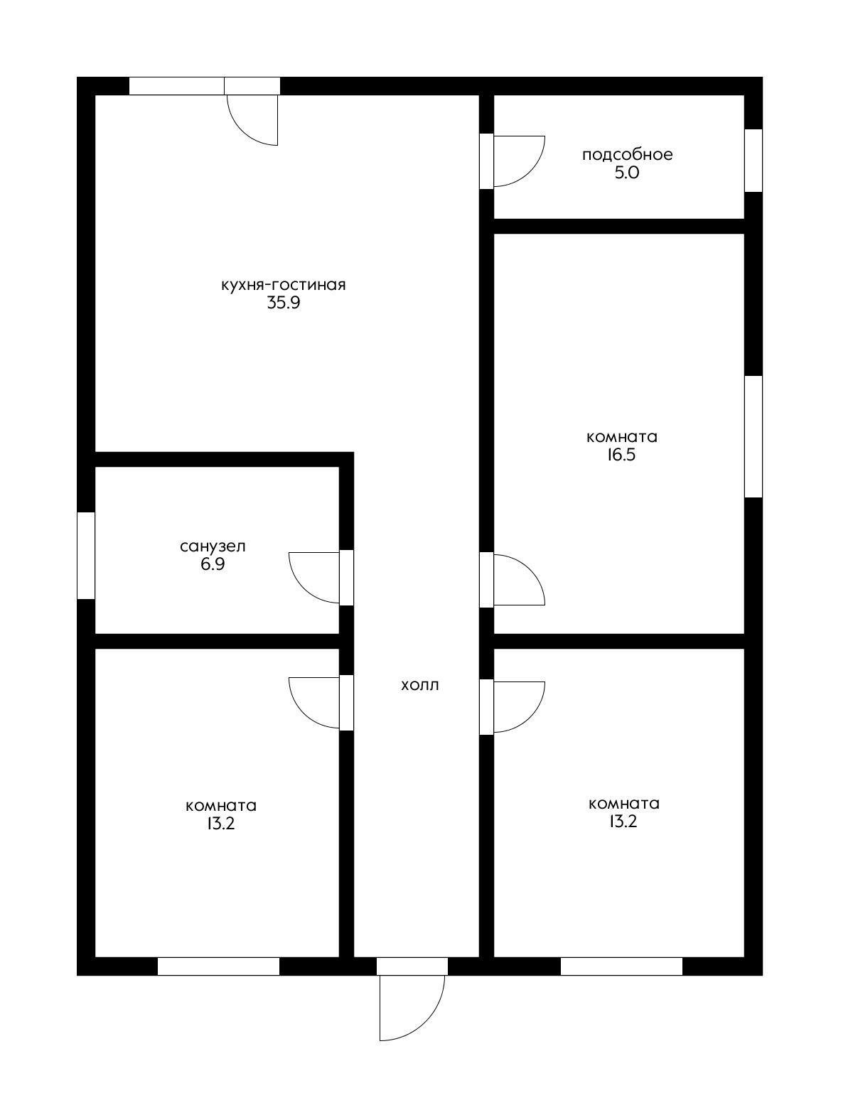 Фото №16: Дом 100 м² + 4 сот. - Краснодар, Прикубанский внутригородской округ, Сады Калинина, ст КНИИСХ, ул. Грушевая, 185