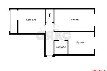 Фото №1: 2-комнатная квартира 57 м² - Краснодар, мкр. Комсомольский, ул. Сормовская, 185