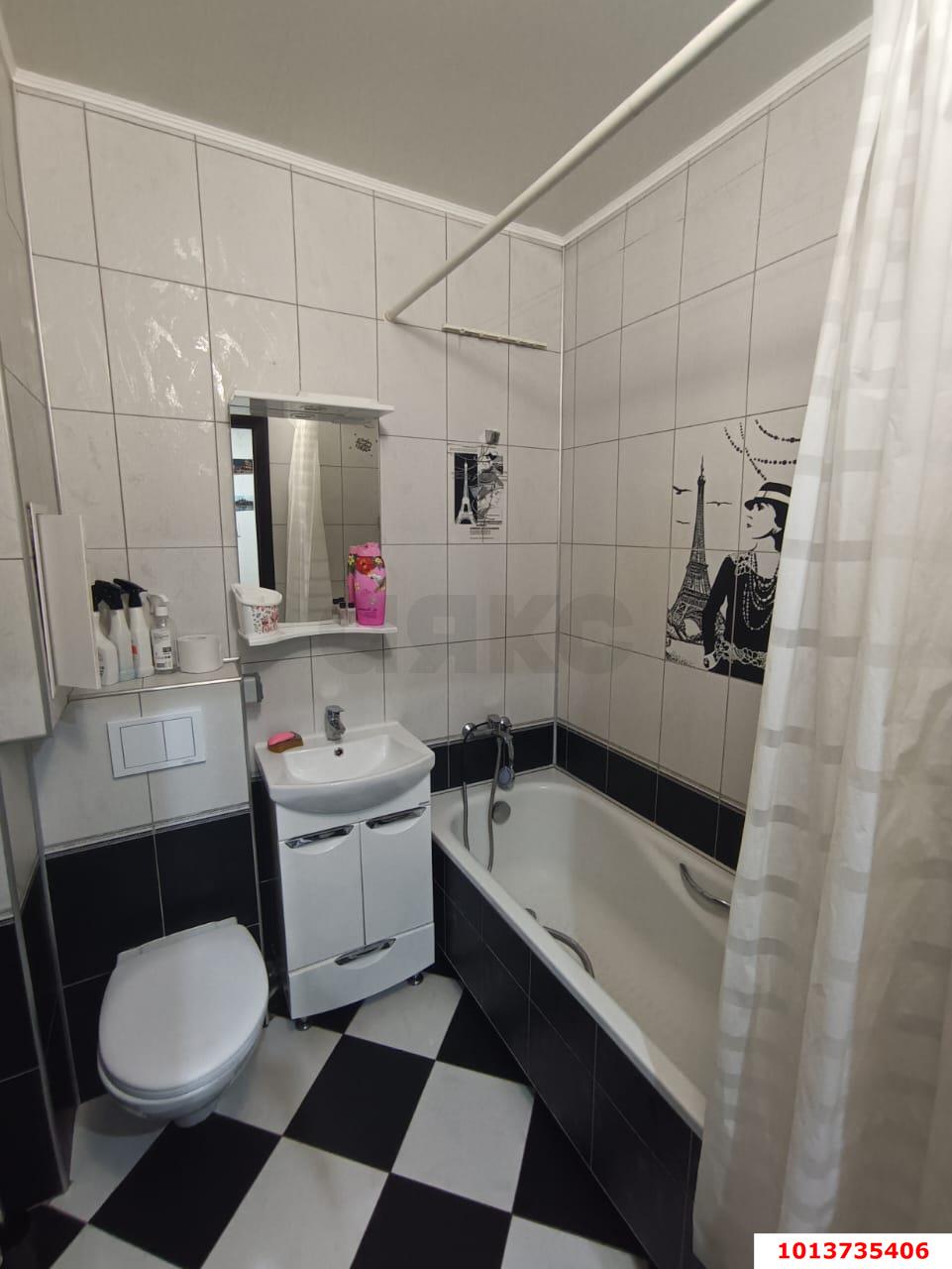 Фото №3: 1-комнатная квартира 33 м² - Краснодар, Завод Измерительных Приборов, ул. Зиповская, 5/3