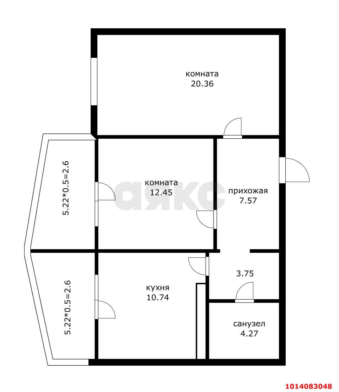 Фото №1: 2-комнатная квартира 58 м² - Краснодар, жилой комплекс Мой Город, ул. Западный Обход, 39/1к5