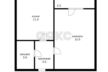 Фото №5: 1-комнатная квартира 33 м² - Новая Адыгея, мкр. жилой комплекс Мега, ул. Бжегокайская, 90/2к4