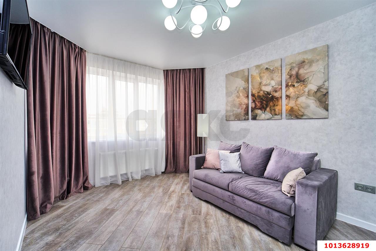 Фото №6: 1-комнатная квартира 40 м² - Краснодар, Славянский, ул. Красных Партизан, 1/4к16