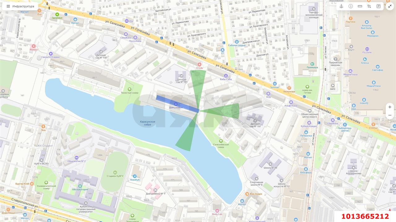 Фото №13: 3-комнатная квартира 103 м² - Краснодар, жилой комплекс Дом у Озера, ул. Селезнёва, 104/1