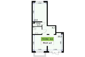 Фото №3: Коммерция 50 м² - Краснодар, мкр. жилой комплекс Ракурс, ул. имени Героя Ростовского, 8к1
