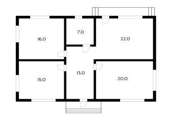 Фото №2: Дом 103 м² - Тлюстенхабль, мкр. Черёмушки, ул. Коммунаров, 14/3
