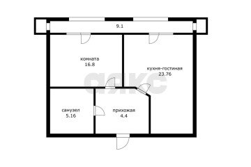 Фото №1: 2-комнатная квартира 49 м² - Краснодар, мкр. жилой комплекс Стрижи, ул. Автолюбителей, 1Г