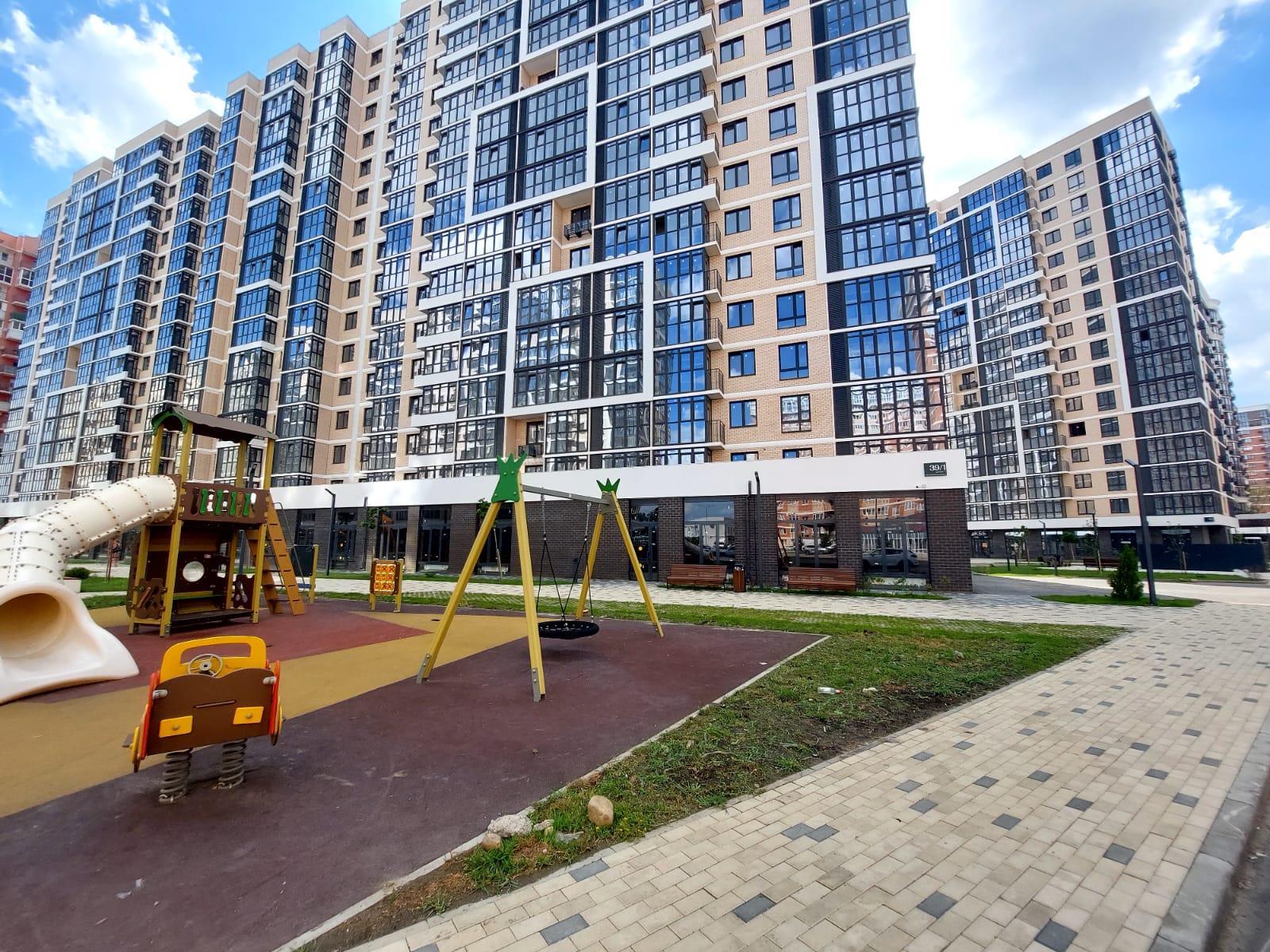 Фото №2: Студия 24 м² - Краснодар, Прикубанский внутригородской округ, мкр. жилой комплекс Зелёный театр, ул. Западный Обход, 39/1к2