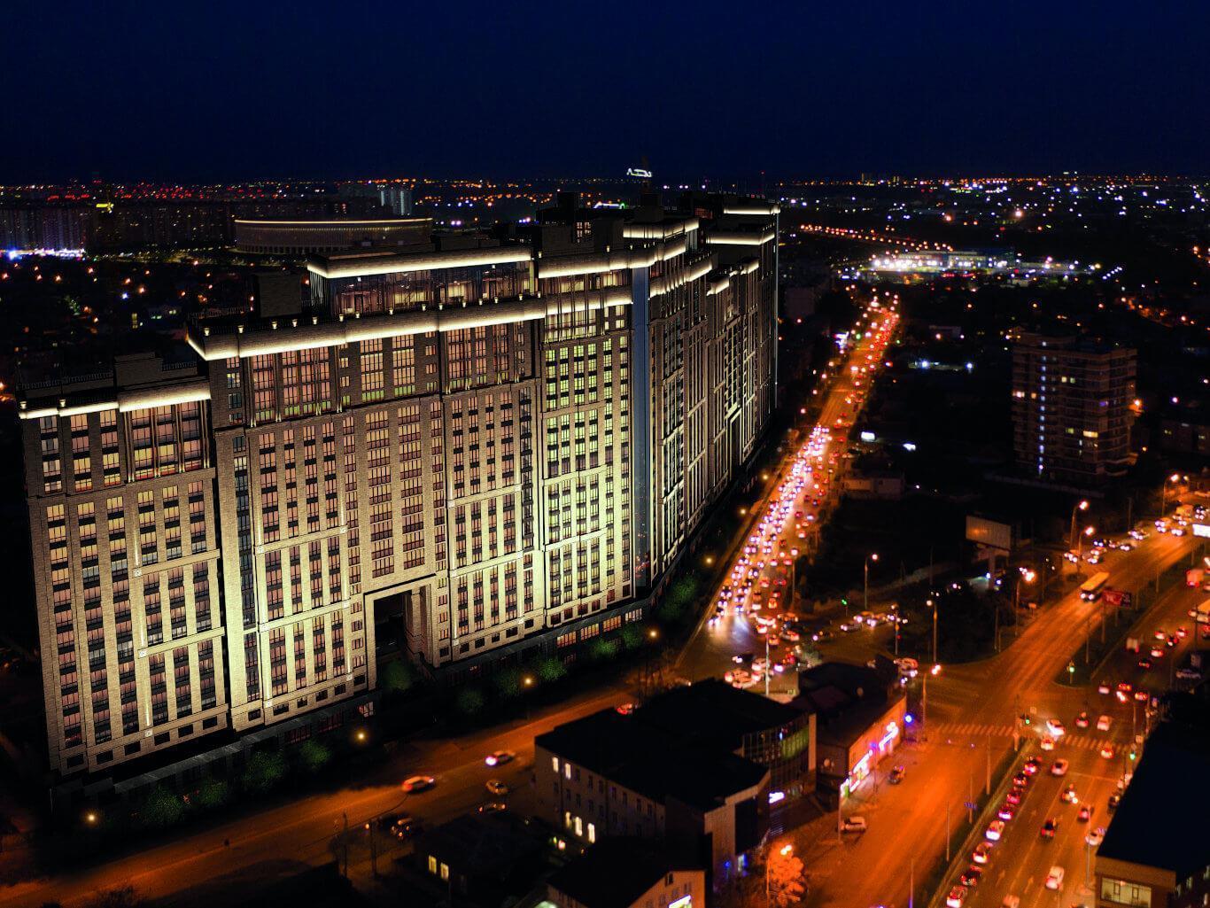 Фото №10: 2-комнатная квартира 70 м² - Краснодар, Прикубанский внутригородской округ, Круглик, жилой комплекс Сердце, мкр. Школьный, ул. Школьная, 1