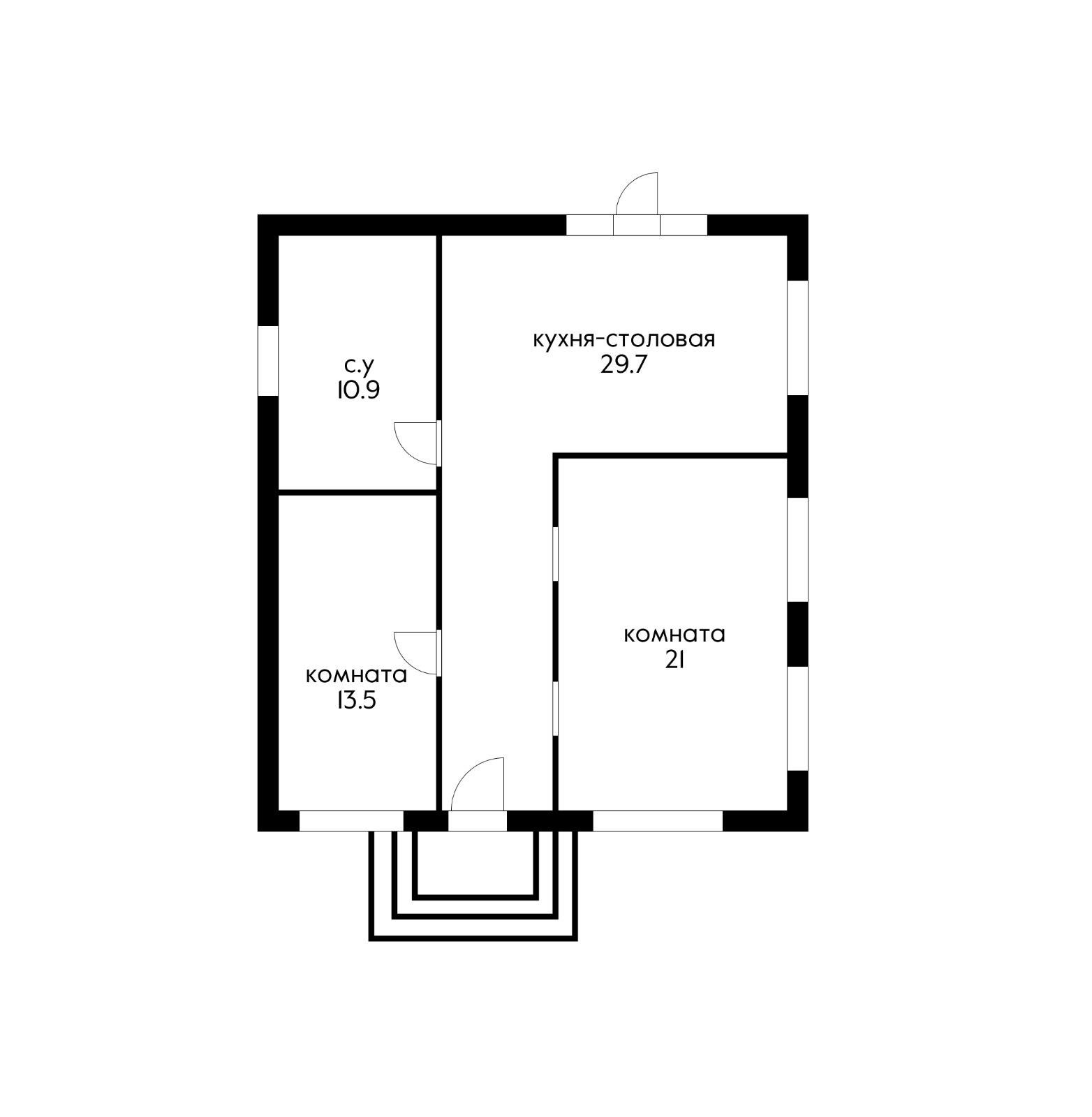 Фото №19: Дом 75 м² + 3 сот. - Краснодар, Прикубанский внутригородской округ, п. коттеджный  Комарово, ул. Макеевская, 10