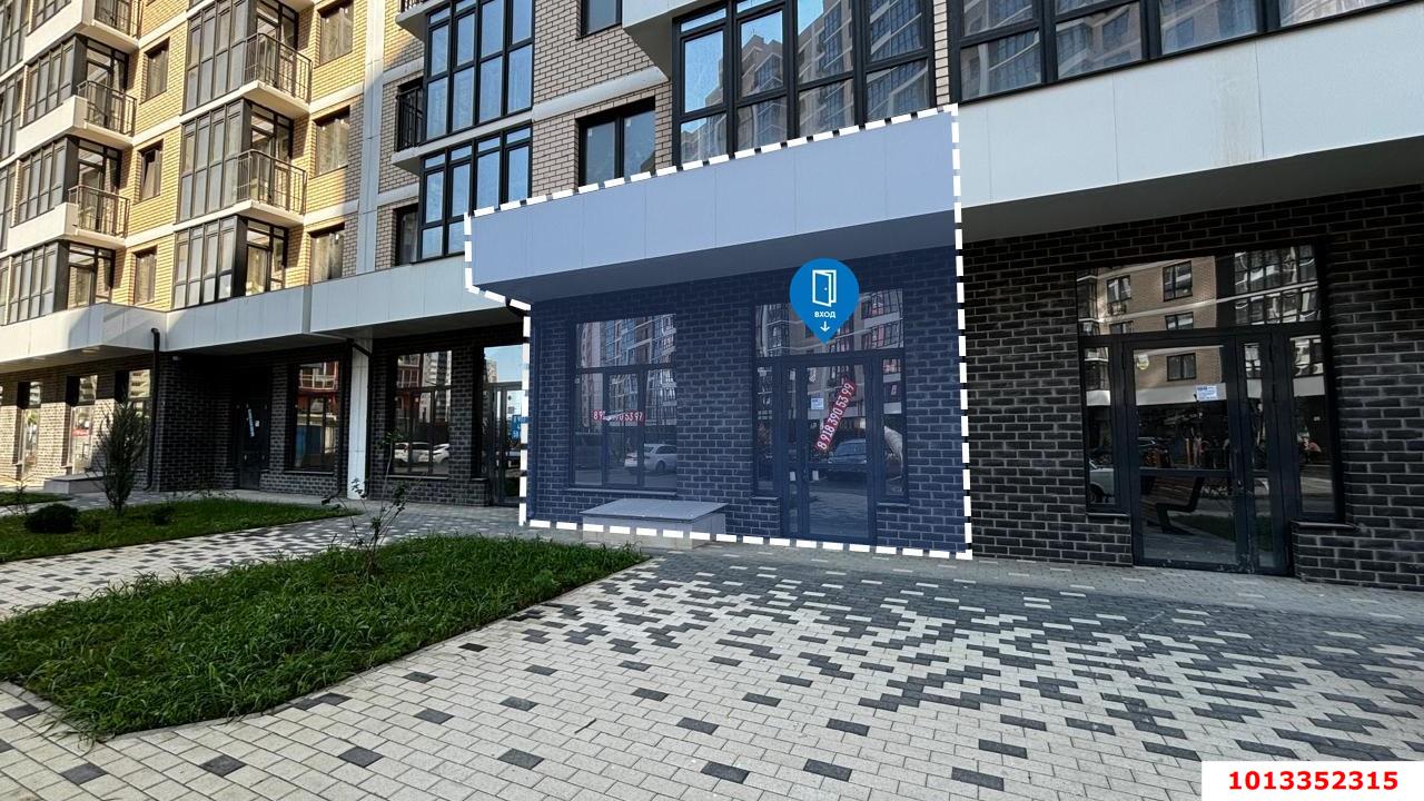 Фото №1: Торговое помещение 43 м² - Краснодар, жилой комплекс Мой Город, ул. Западный Обход, 39