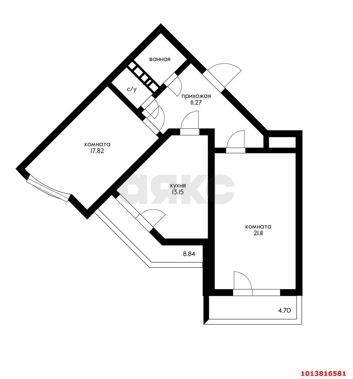 Фото №18: 2-комнатная квартира 74 м² - Краснодар, Центральный, ул. Октябрьская, 181/2
