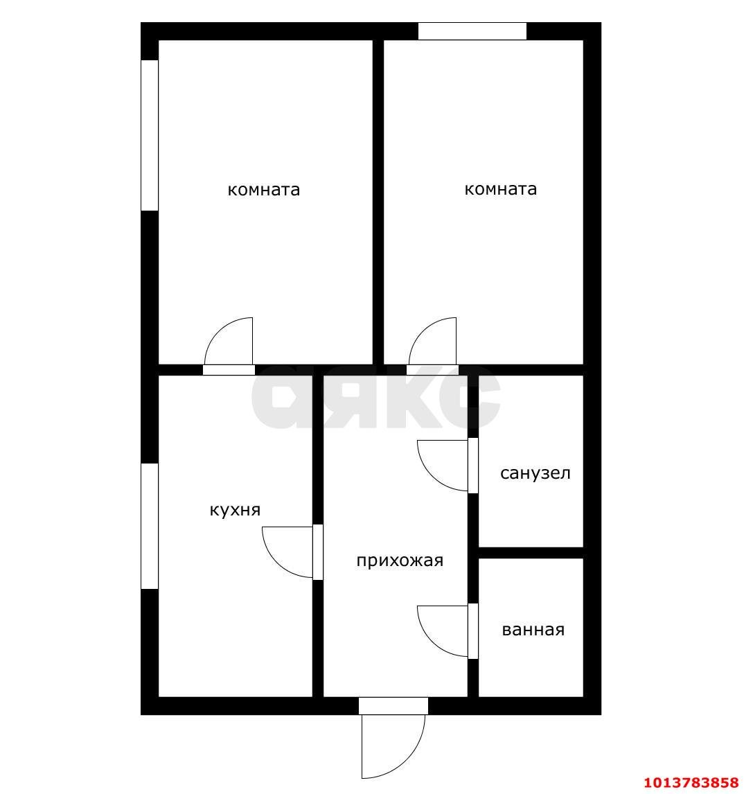 Фото №13: 2-комнатная квартира 46 м² - Краснодар, Западный внутригородской округ, ул. Красная, 165/4
