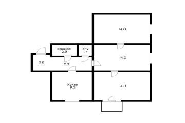 Фото №4: 3-комнатная квартира 63 м² - Краснодар, мкр. Западный внутригородской округ, ул. Красная, 165/3