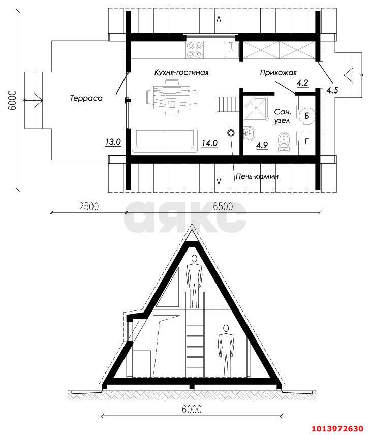 Фото №7: Дом 40 м² + 5.25 сот. - Кучугуры, ул. Высотная