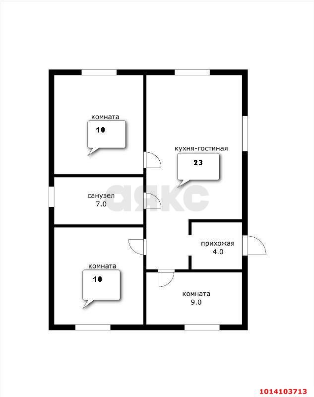 Фото №16: Дом 67 м² + 2 сот. - Знаменский, ул. Сливовая, 298
