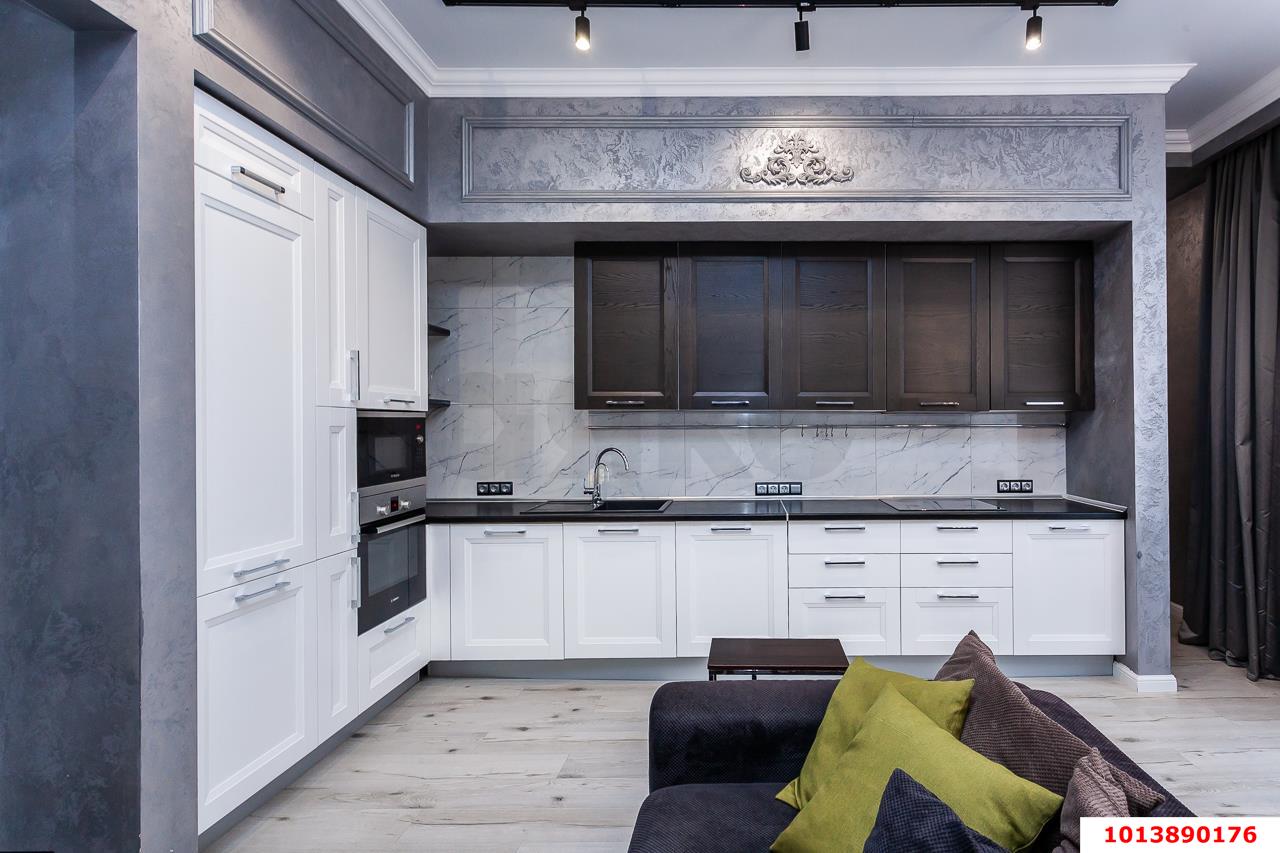 Фото №4: 3-комнатная квартира 99 м² - Краснодар, Прикубанский внутригородской округ, Фестивальный, Солнечный, мкр. ЖК Янтарный 3, пр-кт Константина Образцова, 4к2