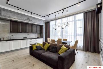 Фото №4: 3-комнатная квартира 99 м² - Краснодар, мкр. ЖК Янтарный 3, пр-кт Константина Образцова, 4к2